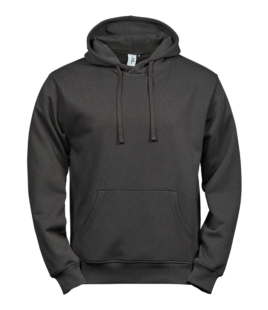 Tee Jays T5102 Power Organic Hoodie in Dark Grey