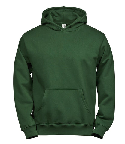 Tee Jays T5102B Kids Power Hoodie in Forest Green
