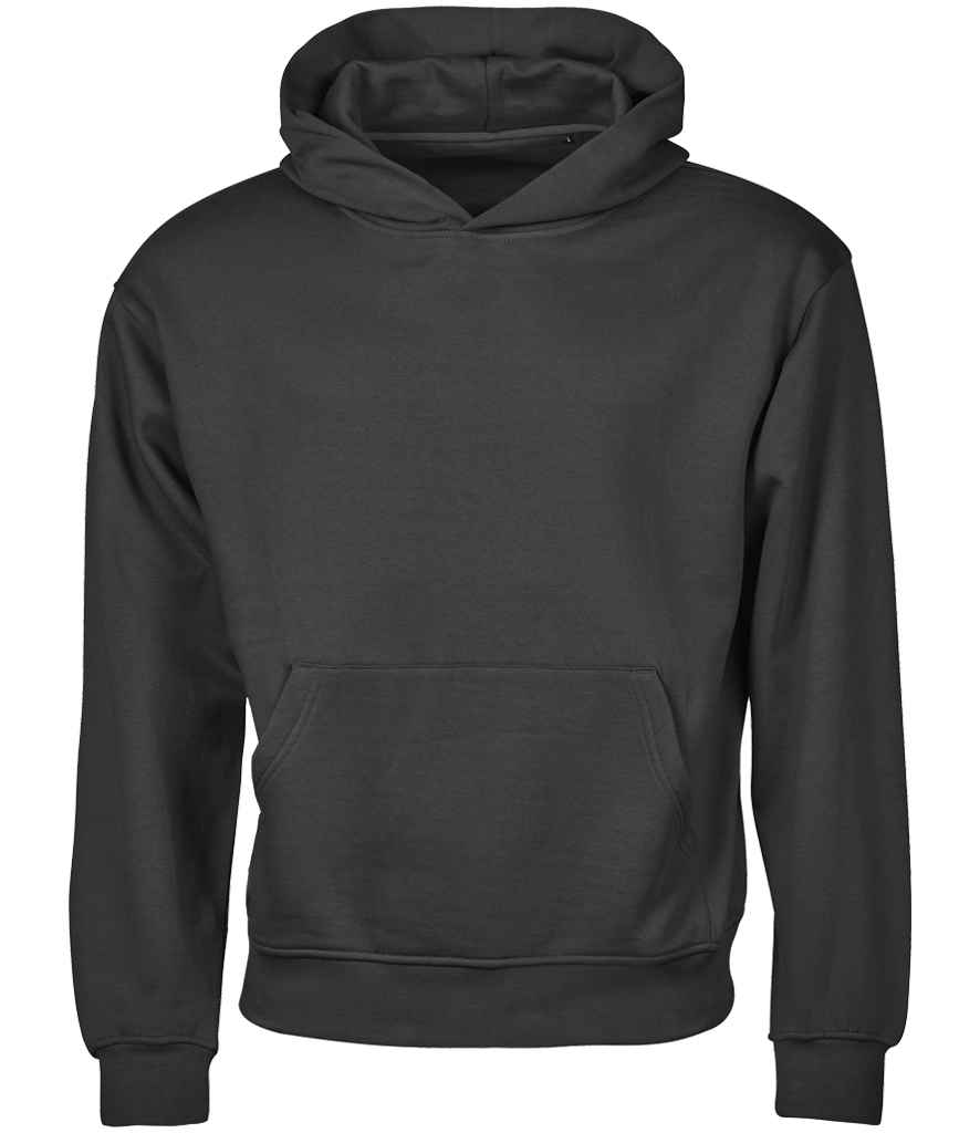 Tee Jays T5162 heavy loose fit hoodie in Black