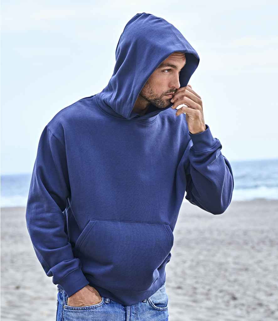 Tee Jays T5162 heavy loose fit hoodie in Ink Blue