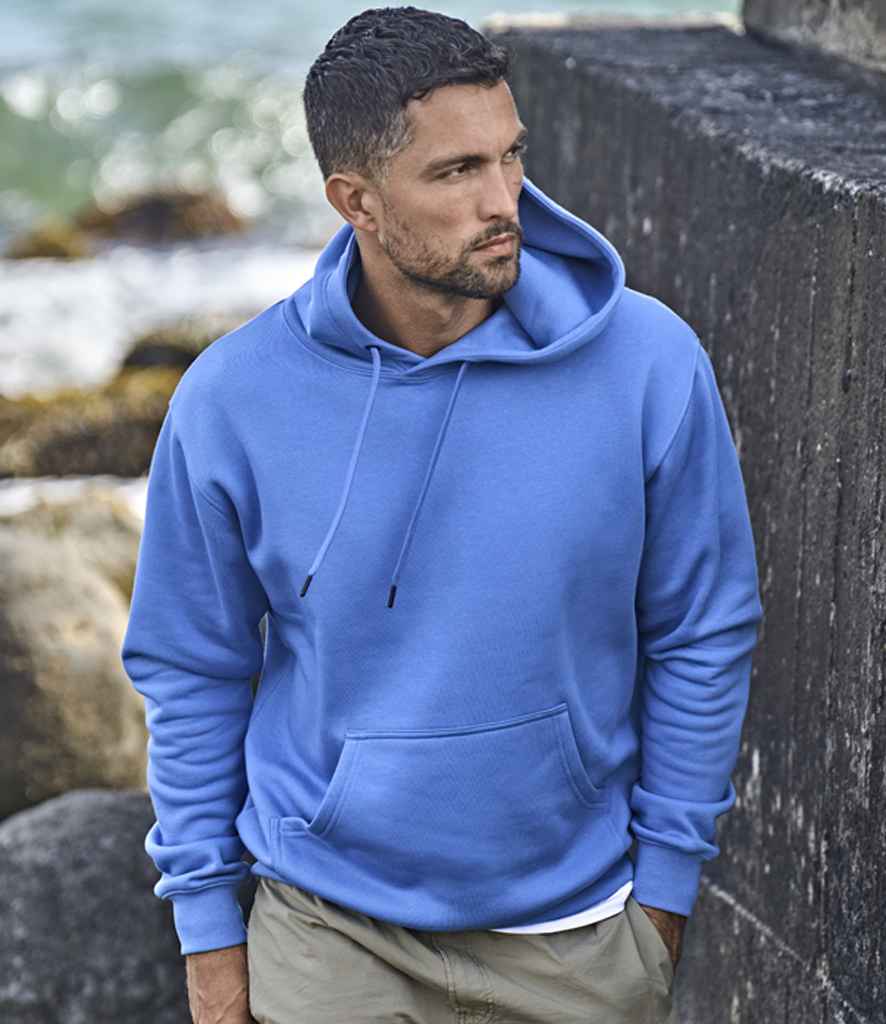Tee Jays T5430 hooded sweatshirt in Ocean Blue