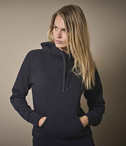 Tee Jays T5431 ladies raglan hoodie in Dark Grey