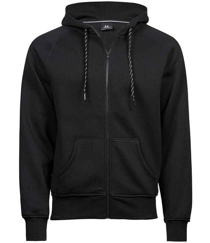 Tee Jays T5435 fashion zip hoodie in Black
