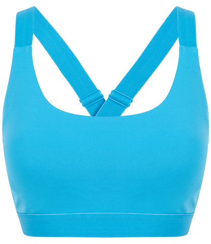 Tombo TL371 Medium Impact Core Bra in Turquoise Blue