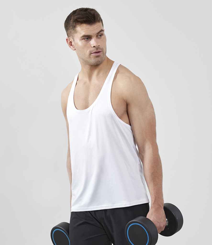 Tombo TL504 Muscle Vest in White