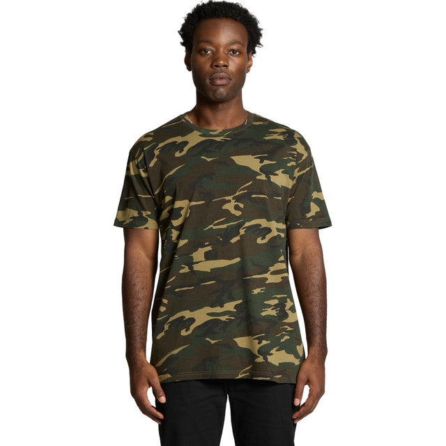 AS Colour 5001C Staple Camo Tee front