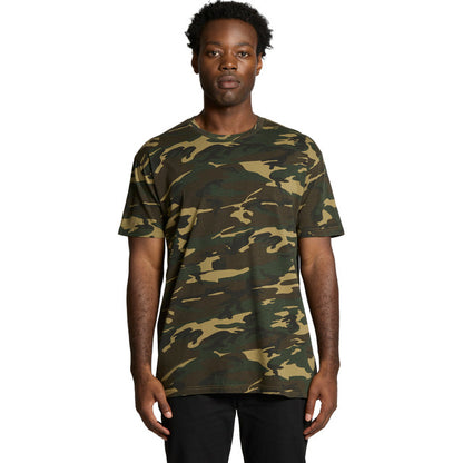 AS Colour 5001C Staple Camo Tee front