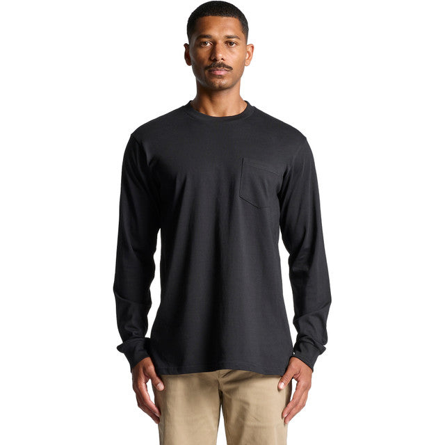 AS Colour 5072 Classic Pocket L/S Tee front