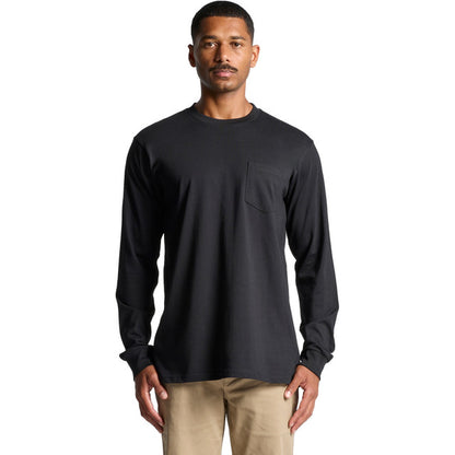 AS Colour 5072 Classic Pocket L/S Tee front