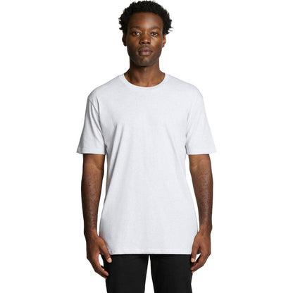 AS Colour 5001M Staple Heather Tee front