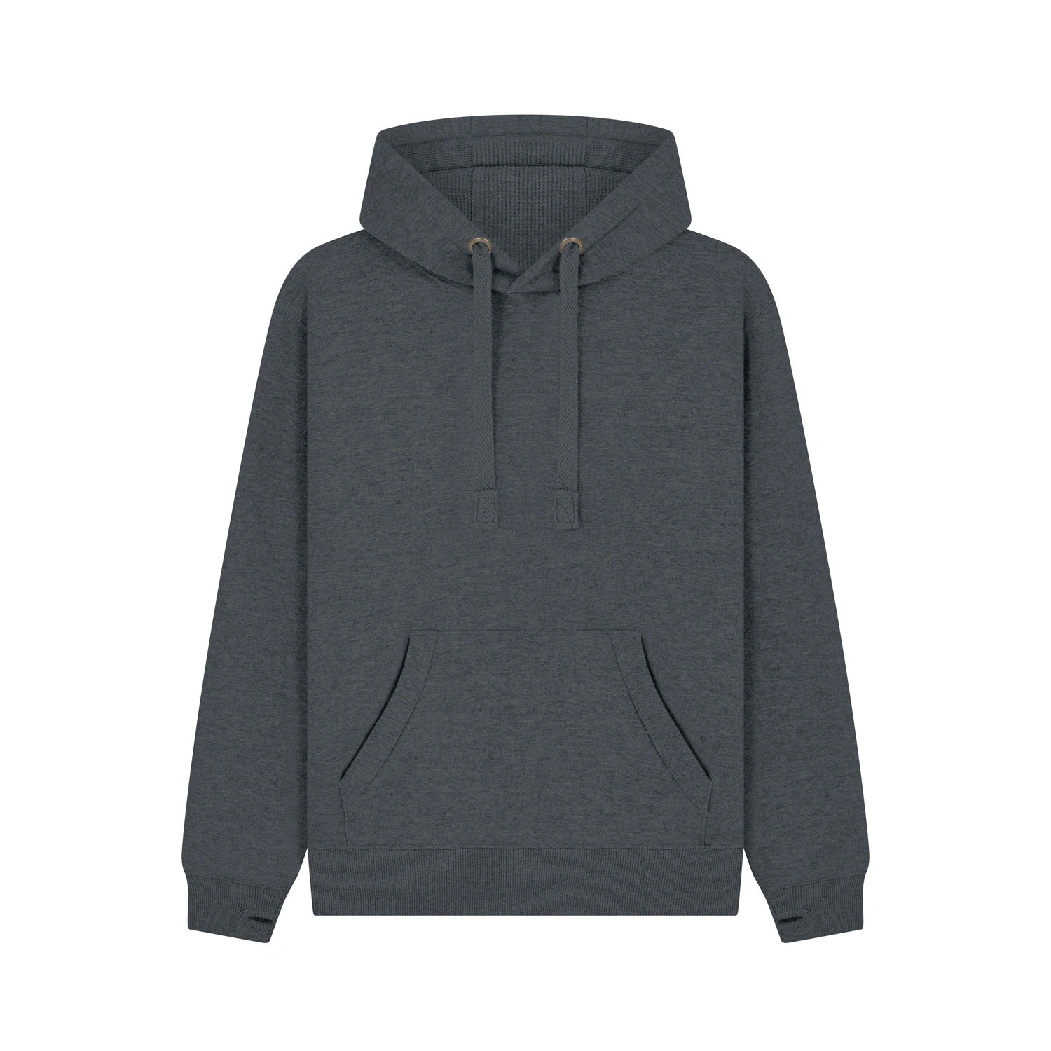 Cottonridge W29PF Saturn Peach Finish Pullover Hoodie — Black Melange
