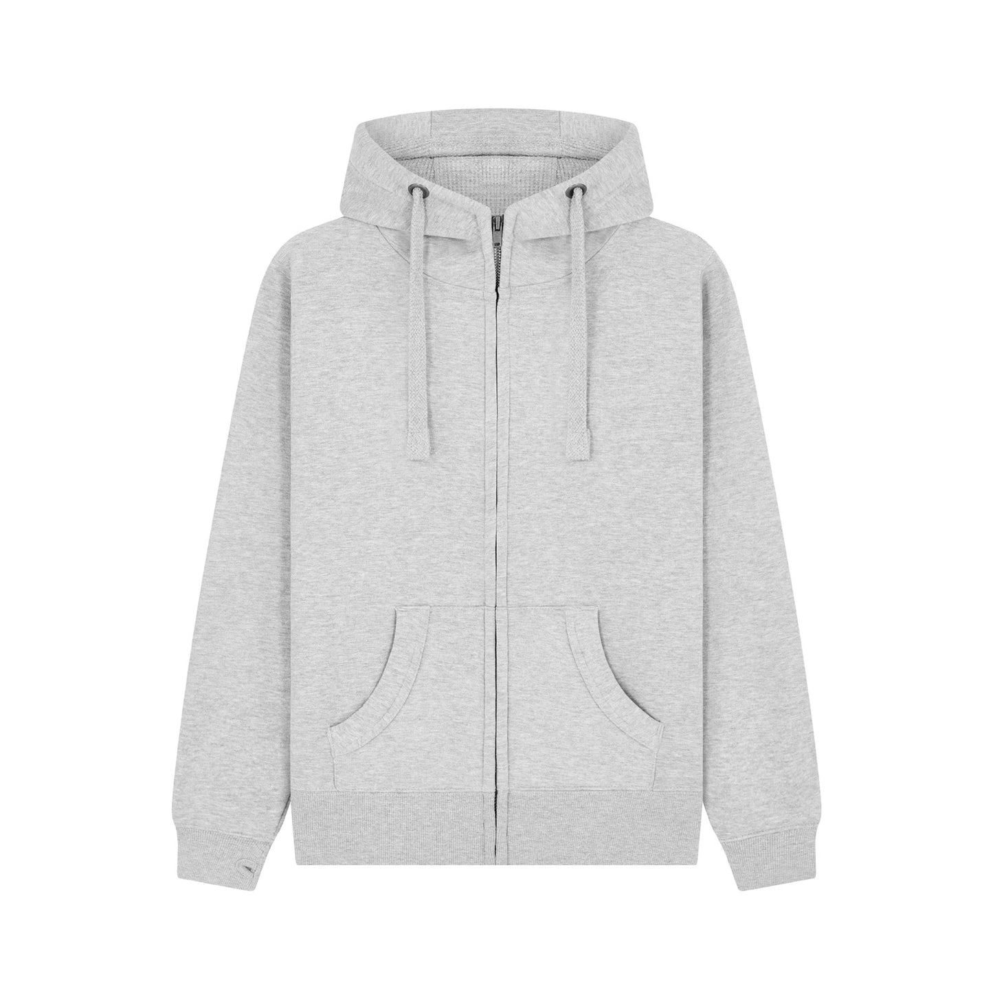 Cottonridge W41PF Jupiter Peach Finish Zip Hoodie — Dusty Grey