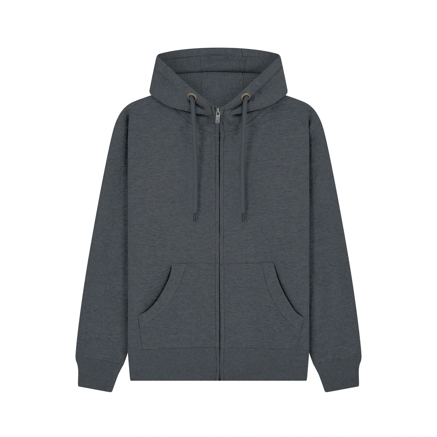Cottonridge W51PF Neptune Zip Hoodie Black Melange