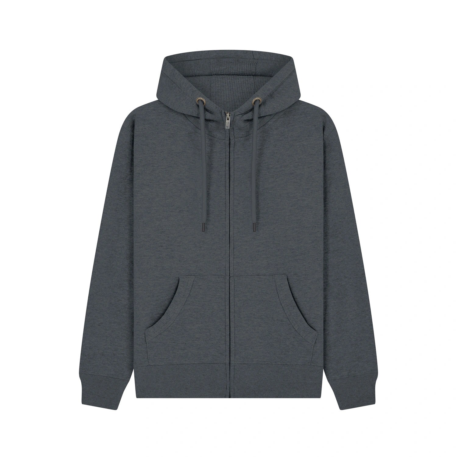 Cottonridge W51PF Neptune Zip Hoodie Black Melange