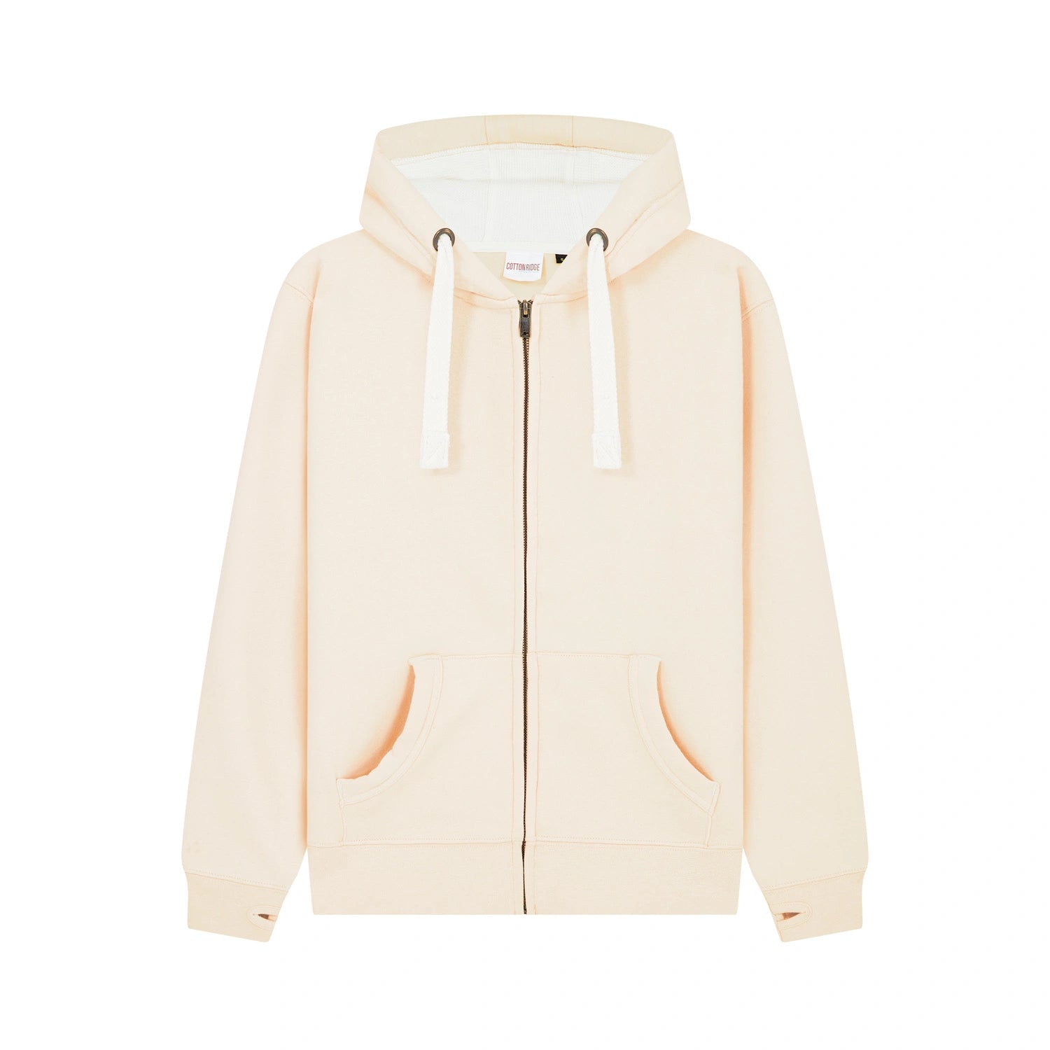 Cottonridge W81PF Orion Ultra Premium Zip Hoodie — Ivory