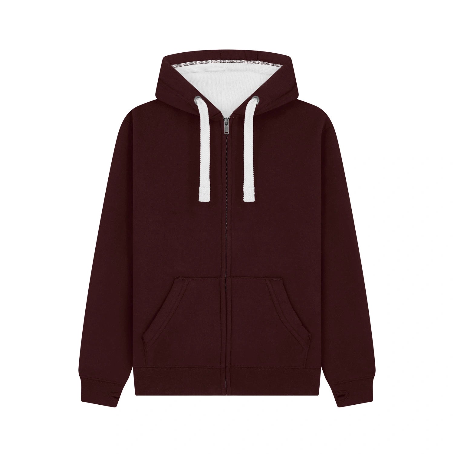 Cottonridge W81PF Orion Ultra Premium Zip Hoodie — Maroon