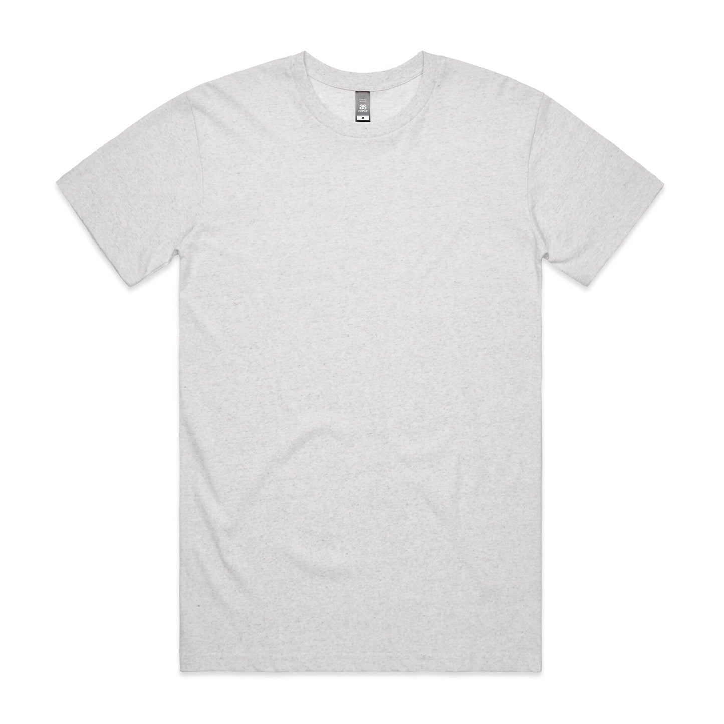 AS Colour 5001M Staple Heather Tee White Heather