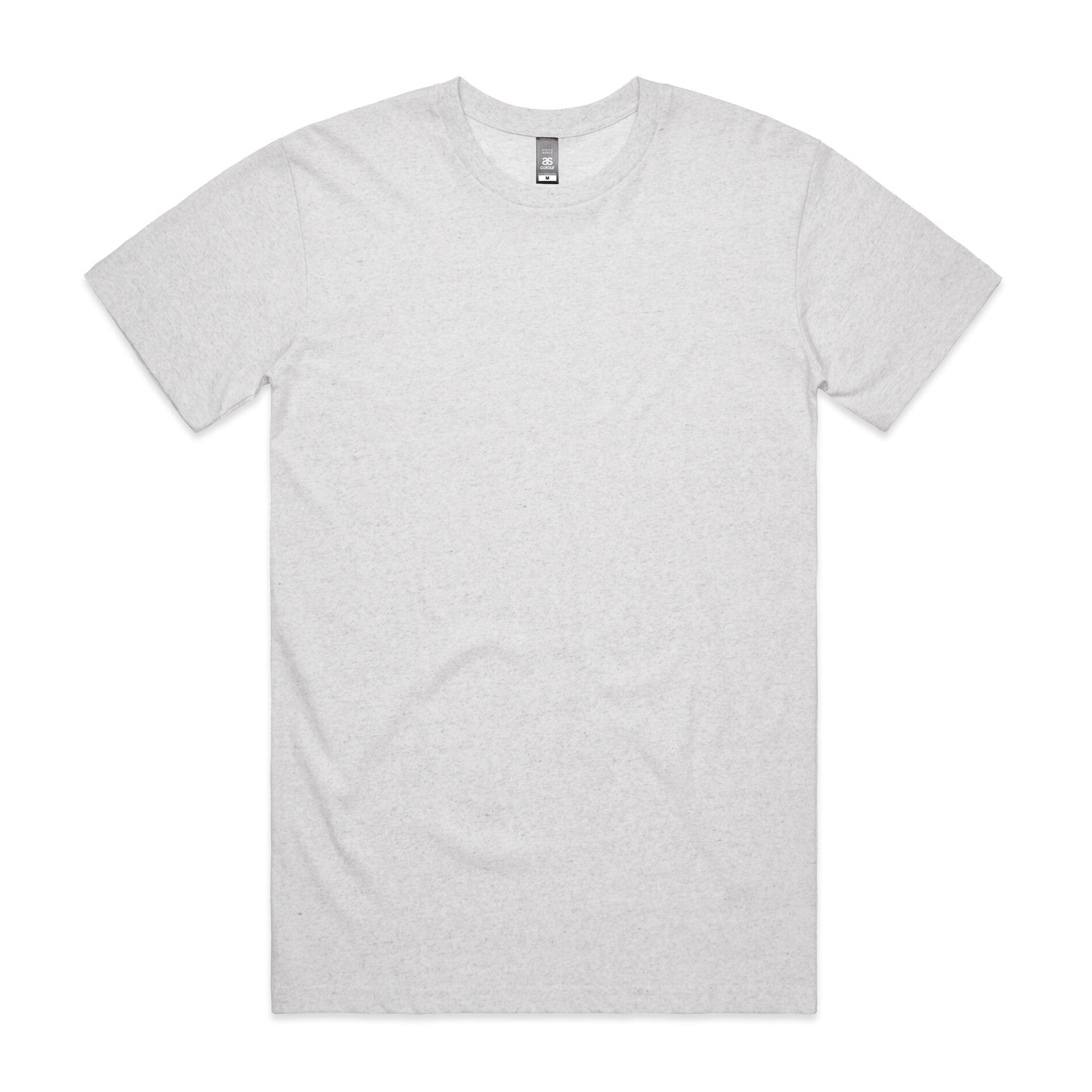 AS Colour 5001M Staple Heather Tee White Heather