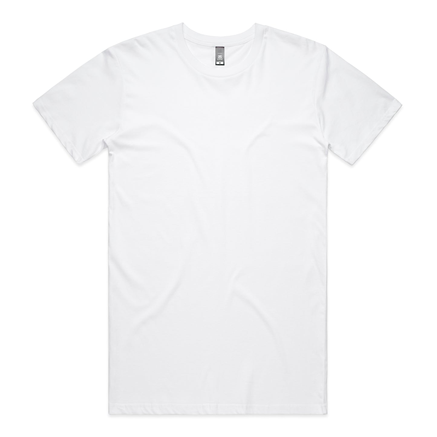 AS Colour 5075 Staple Plus Tee [+5cm] White
