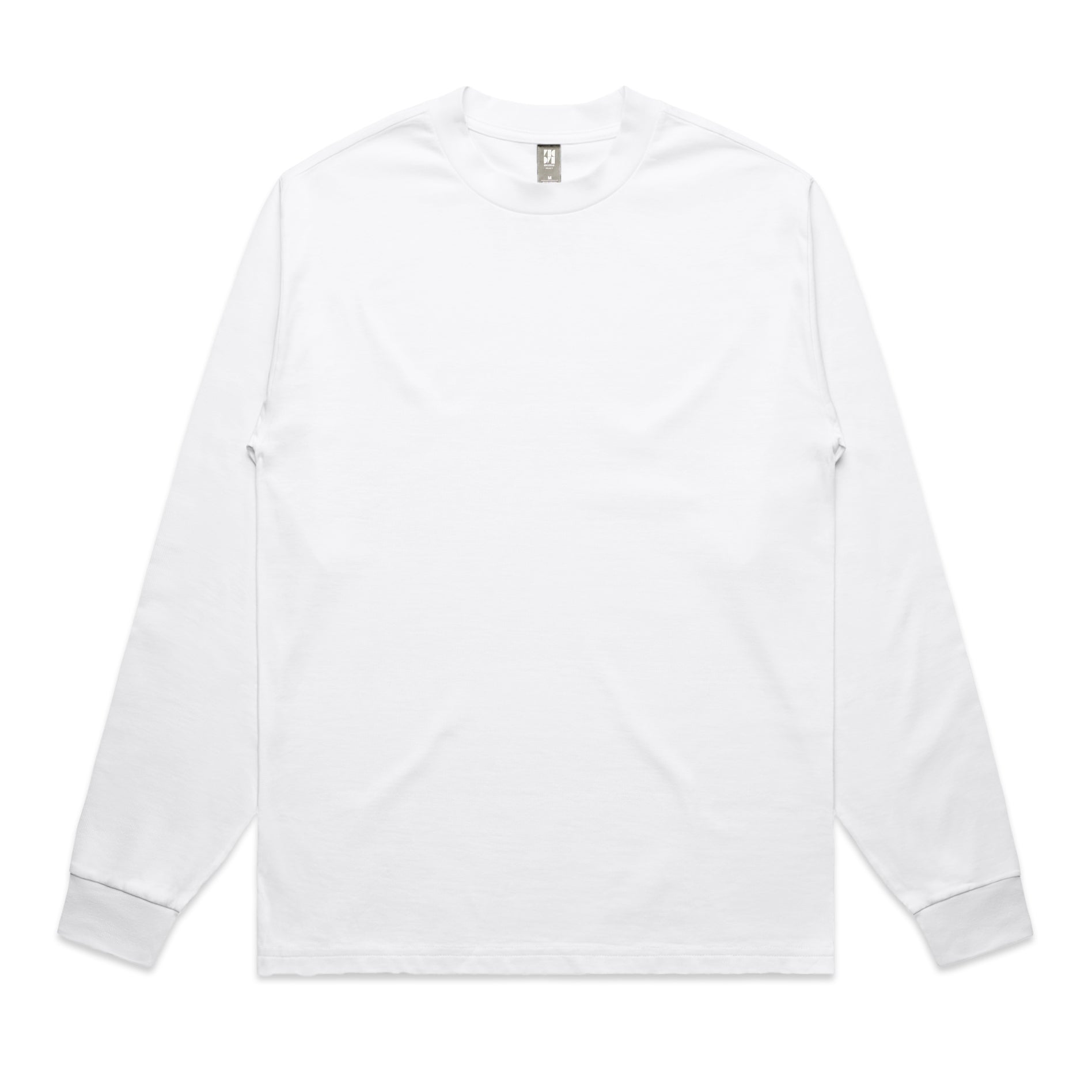 AS Colour 5081 Heavy L/S Tee White