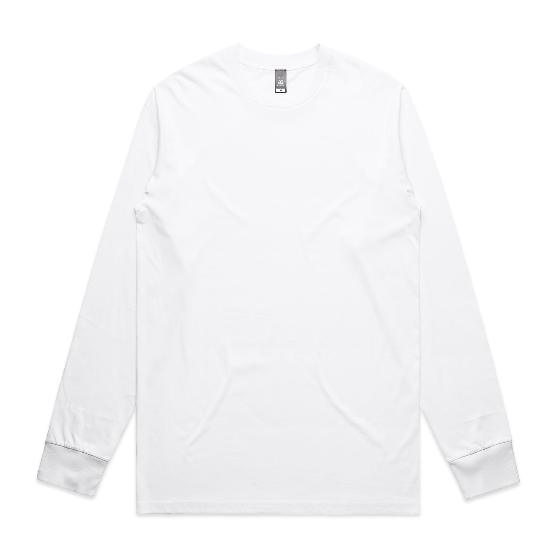 AS Colour 5020 Staple L/S Tee White