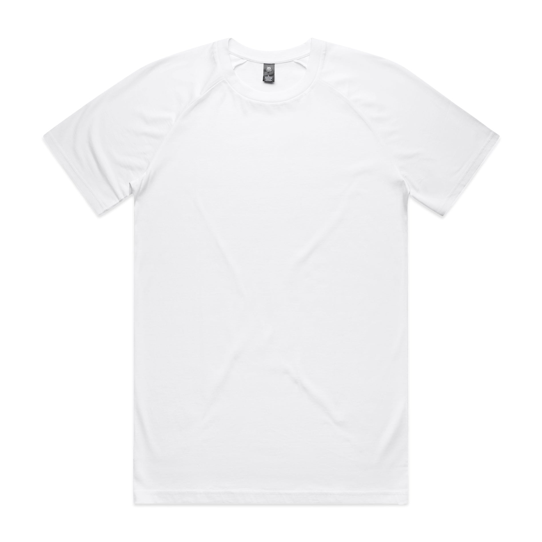AS Colour 5001R Staple Raglan Tee White