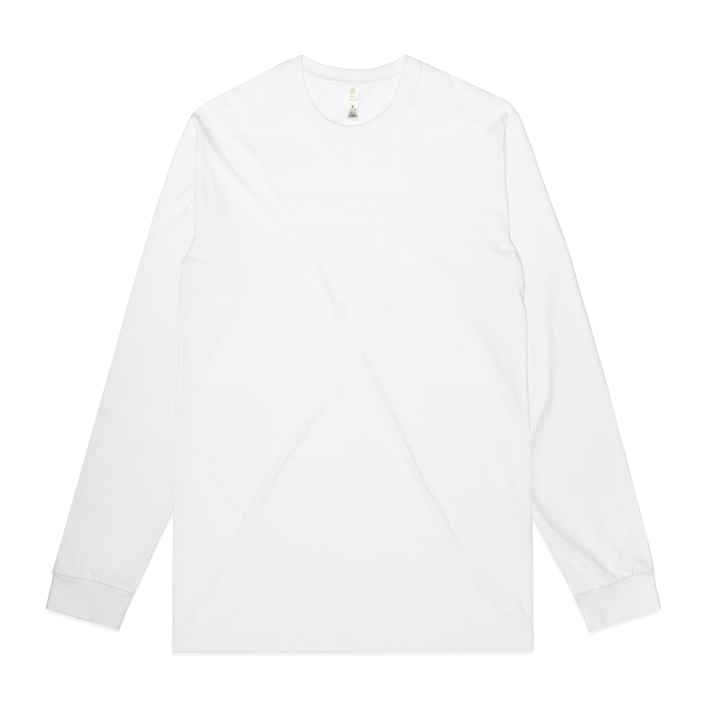 AS Colour 5020G Staple Organic L/S Tee White