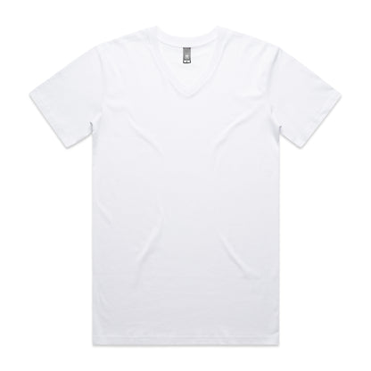 AS Colour 5001V Staple V Neck Tee White
