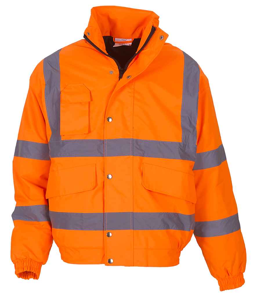 Yoko YK200 Hi-Vis Classic Bomber Jacket