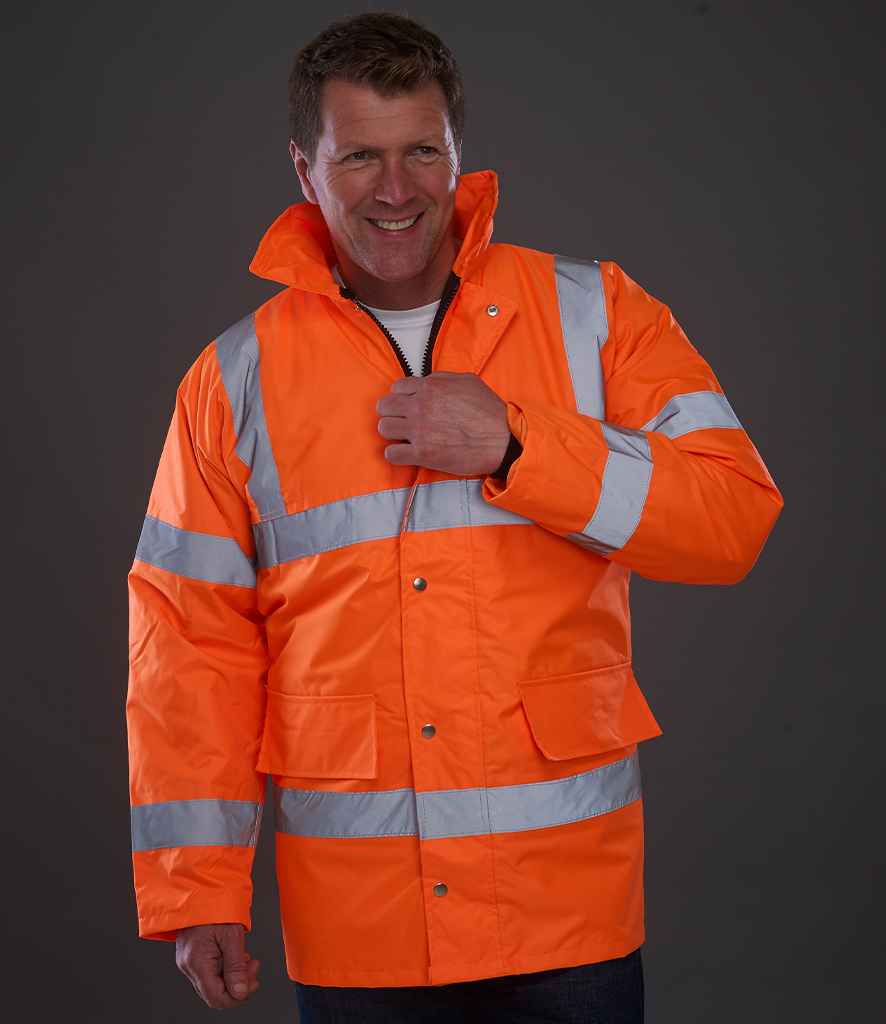 Yoko YK202 Hi-Vis Classic Motorway Jacket