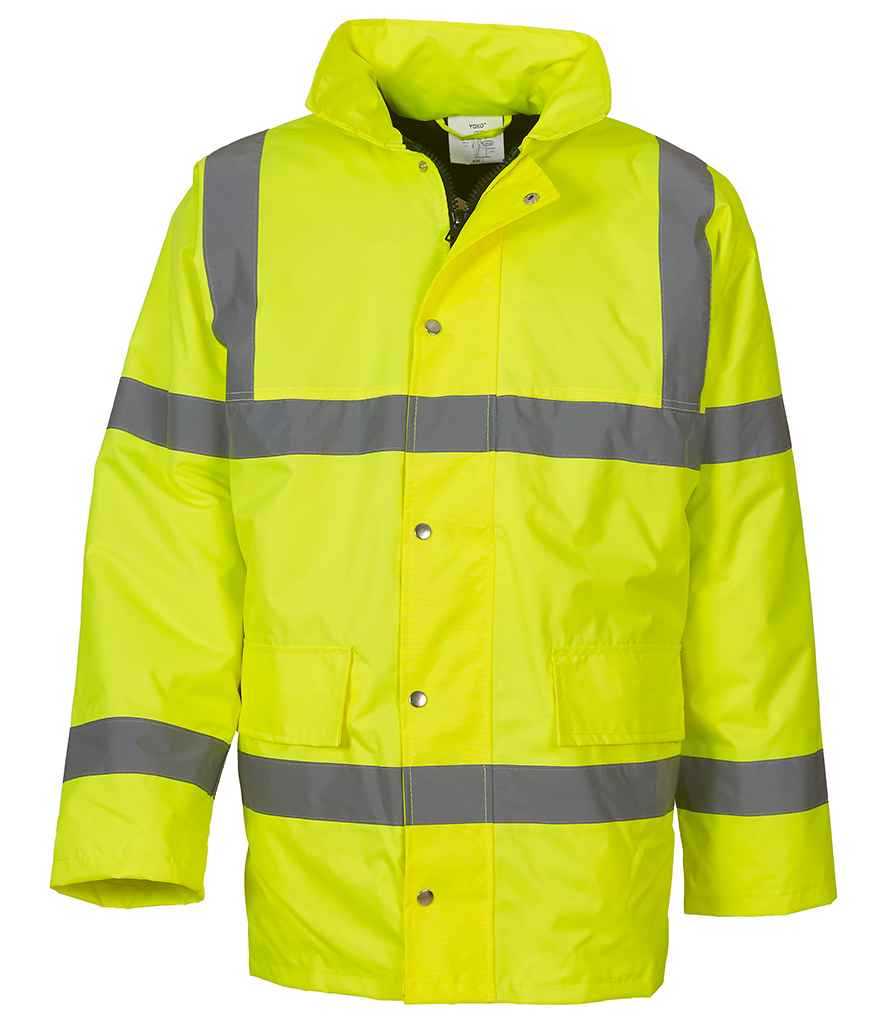 Yoko YK202 Hi-Vis Classic Motorway Jacket