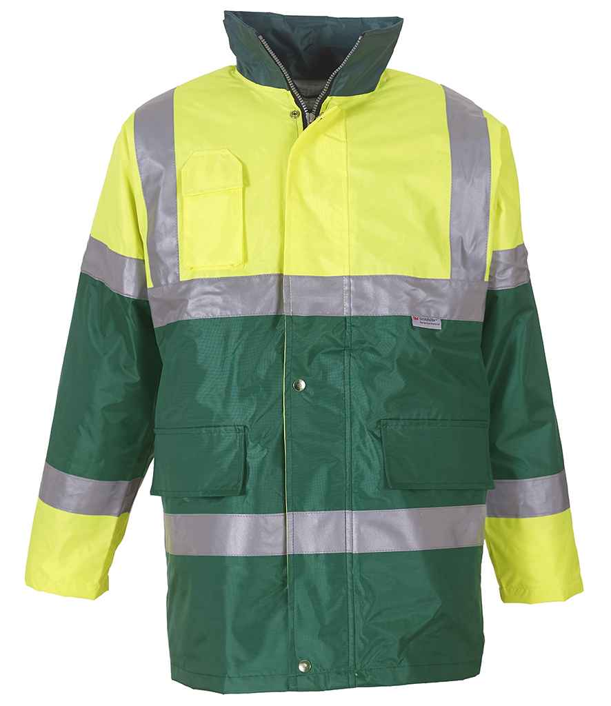Yoko YK205 Hi-Vis Contrast Jacket
