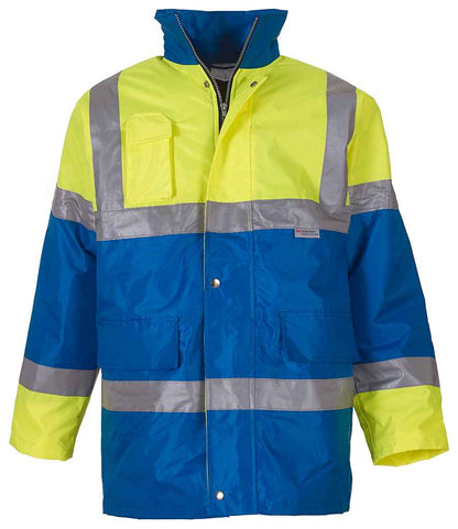 Yoko YK205 Hi-Vis Contrast Jacket