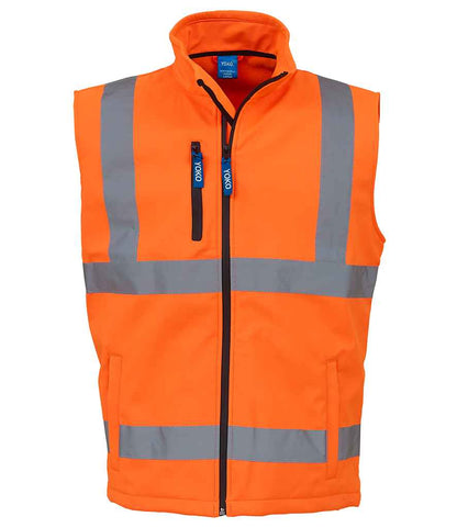 Yoko YK207 Hi-Vis Soft Shell Gilet