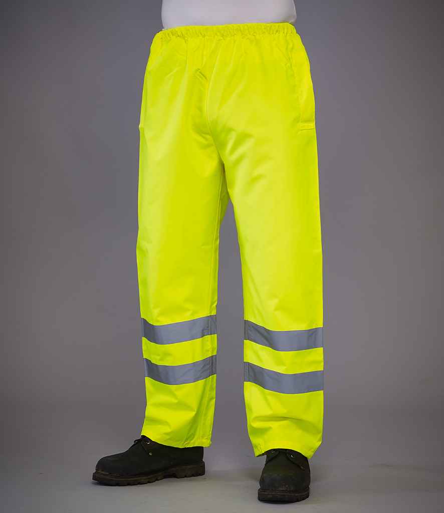 Yoko YK210 Hi-Vis Waterproof Overtrousers
