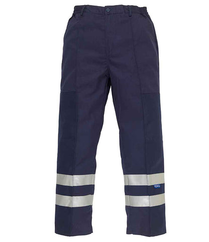 Yoko YK302 Reflective Poly/Cotton Ballistic Trousers