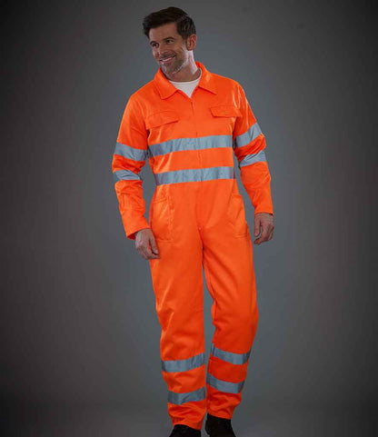 Yoko YK303 Hi-Vis Poly/Cotton Coverall