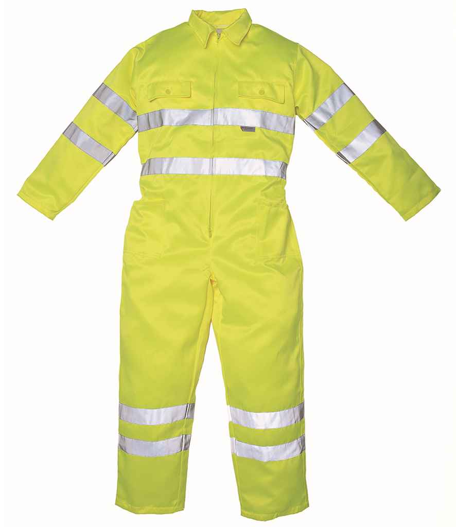 Yoko YK303 Hi-Vis Poly/Cotton Coverall